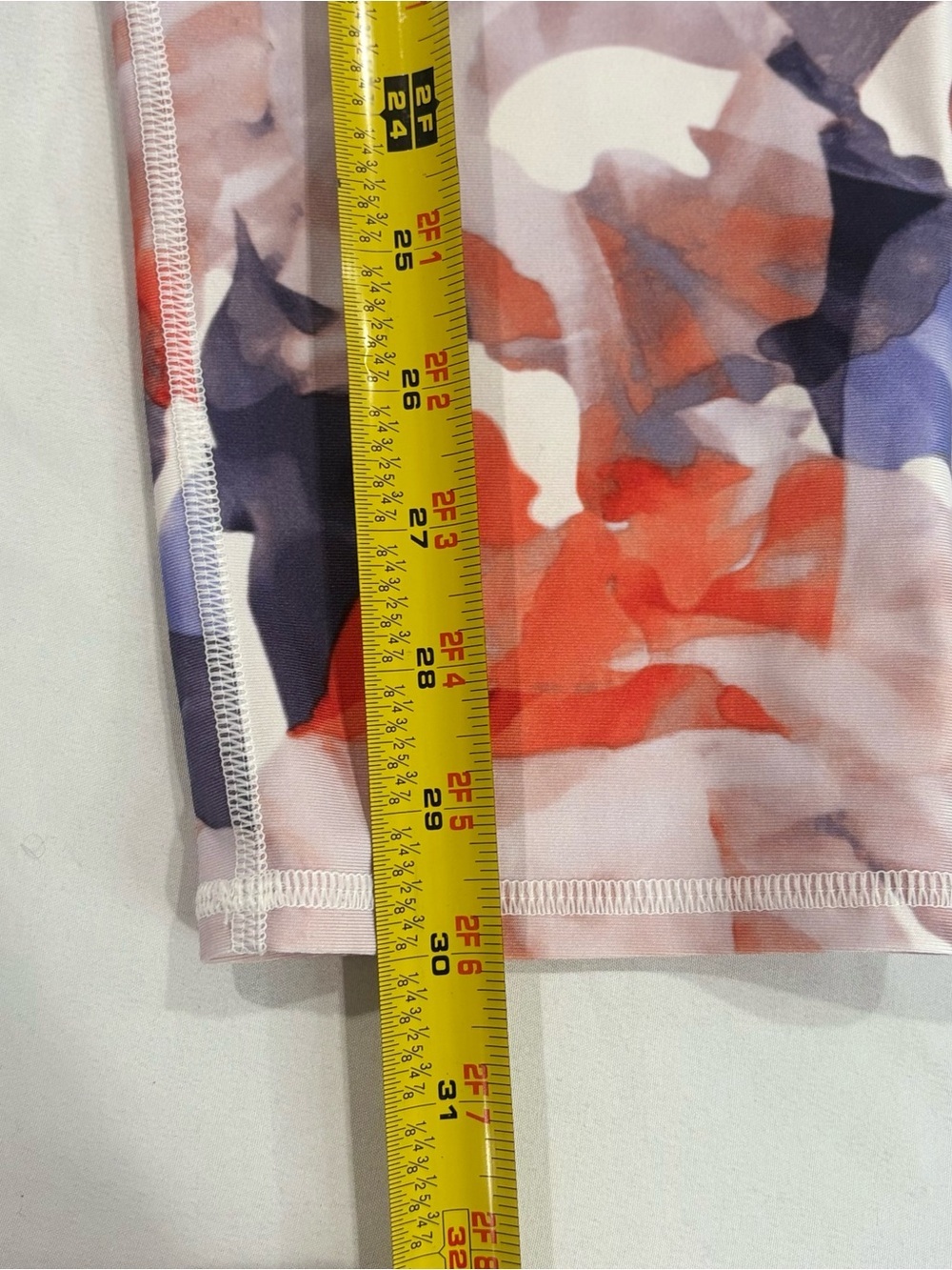 Fabletics Define PowerHold Mid-Rise Capri in Daydream Print - Picture 5 of 8